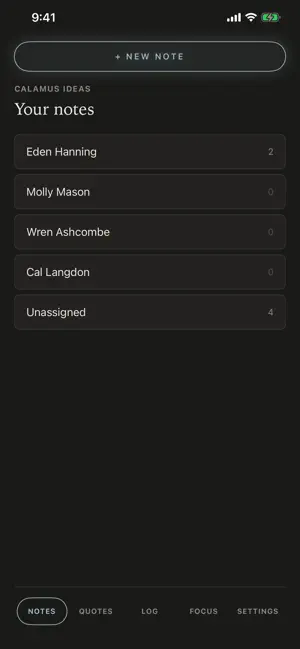 Calamus Ideas screenshot 4
