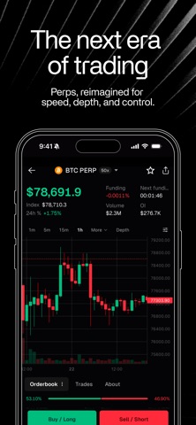 N1: Trade Crypto & Perps Screenshot 1 of 6