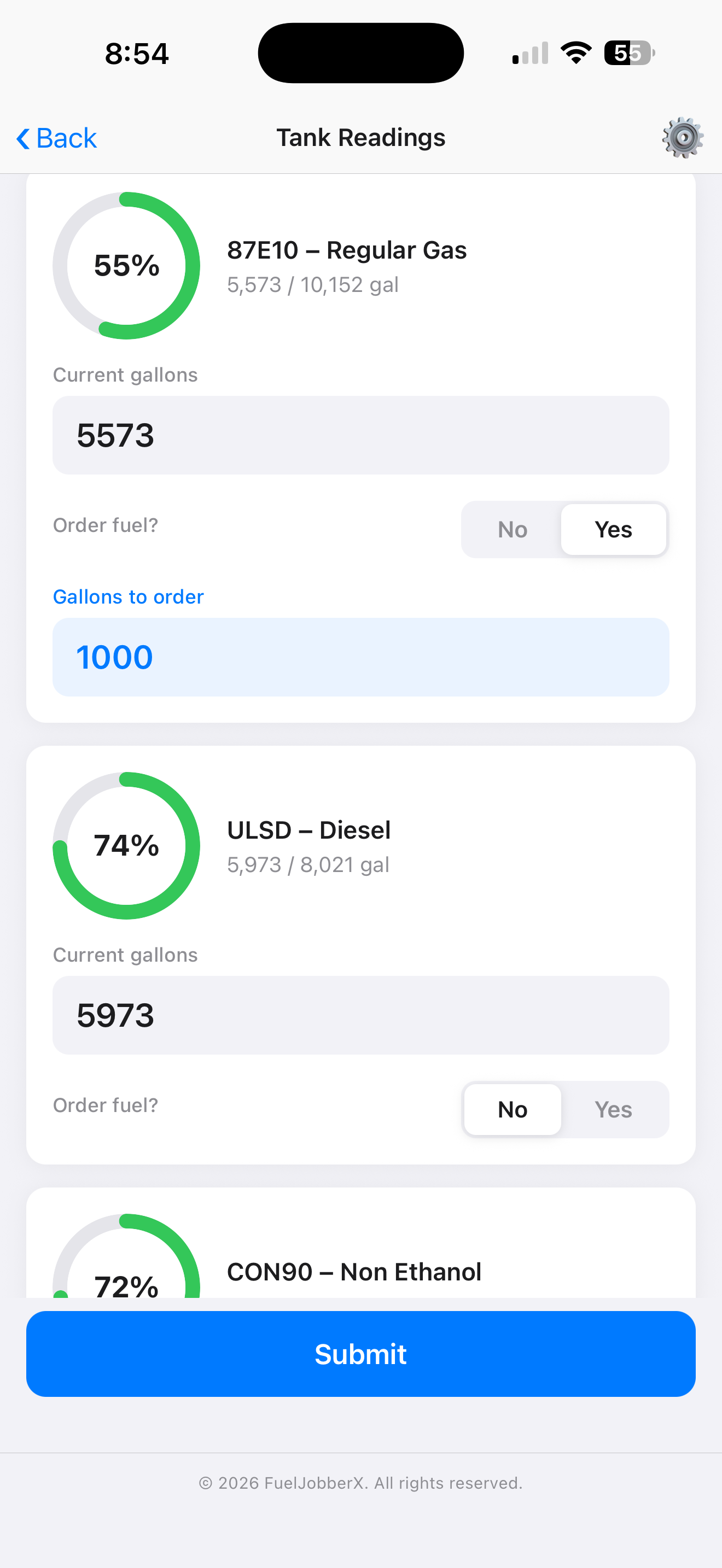 FuelJobberX Pulse screenshot 3