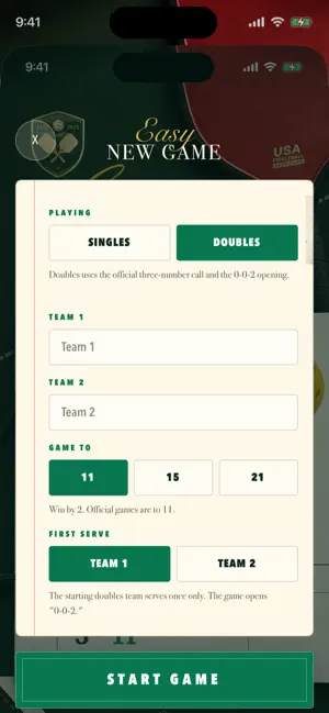 Easy Pickleball Scoreboard screenshot 4