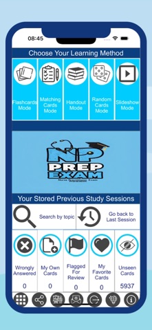 NP Exam Review App screenshot
