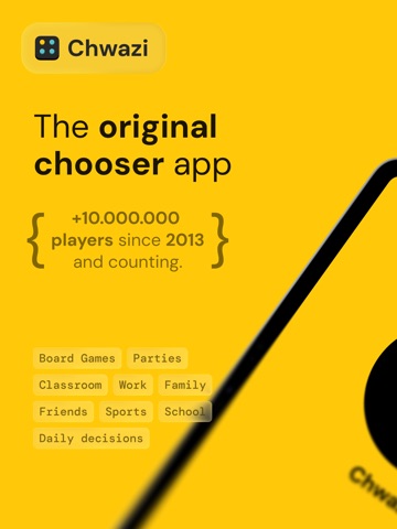 Chwazi - Finger Chooser iPad screenshot