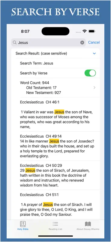 Daily Douay Rheims screenshot 5 of 10