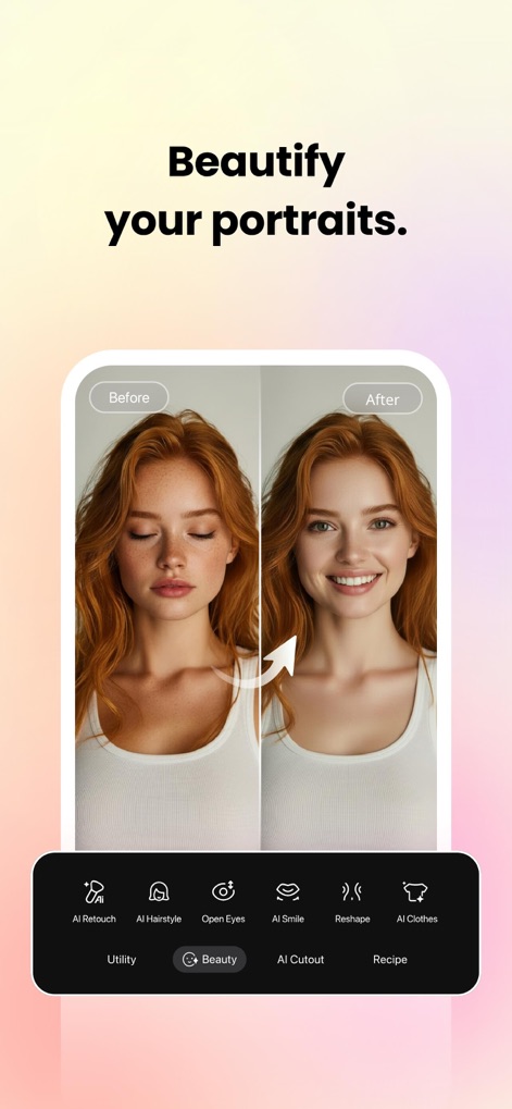 Fotor - AI Photo Editor - Effortless Portrait Retouch