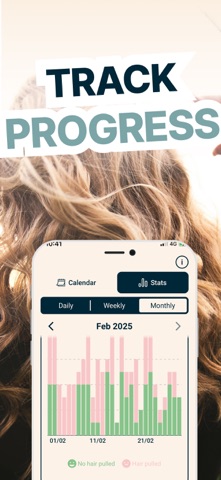 Trichotillomania: Calm Hair iPhone screenshot