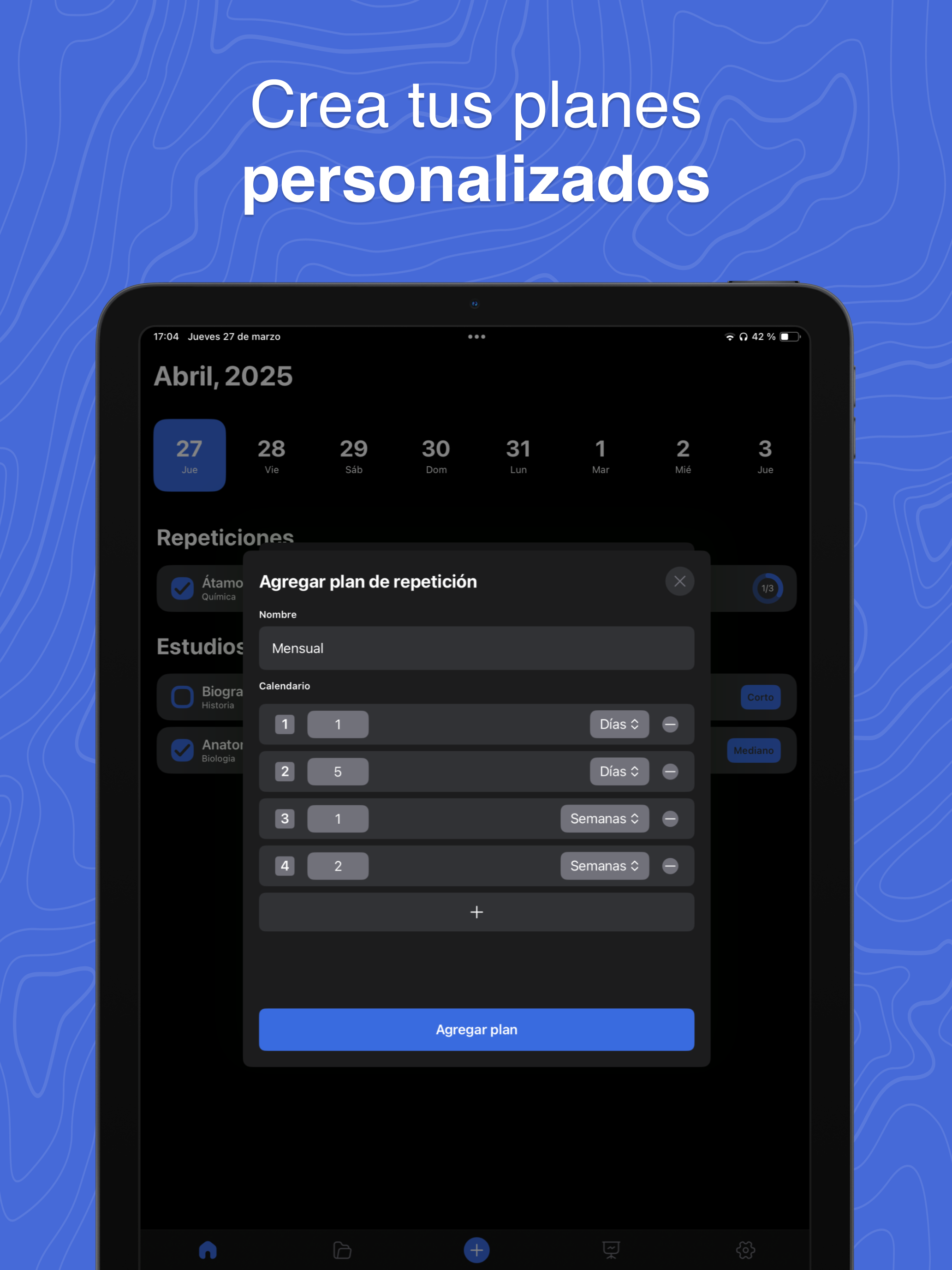 Revision Planner by Spacey