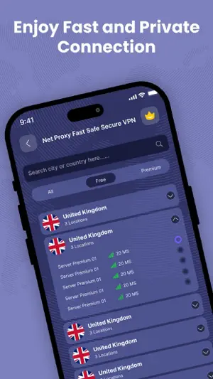 Astro VPN - Fast Net Proxy screenshot 4