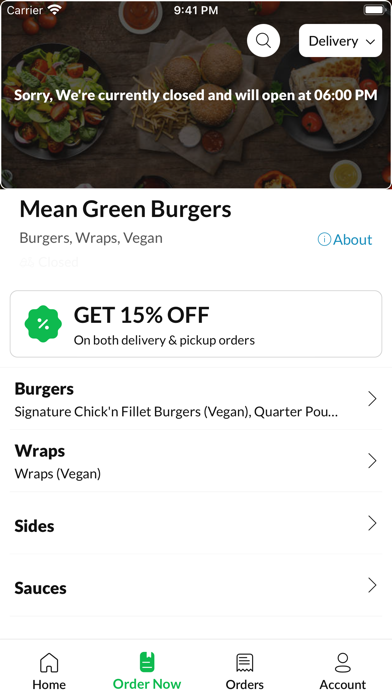 Mean Green Burgers Screenshot