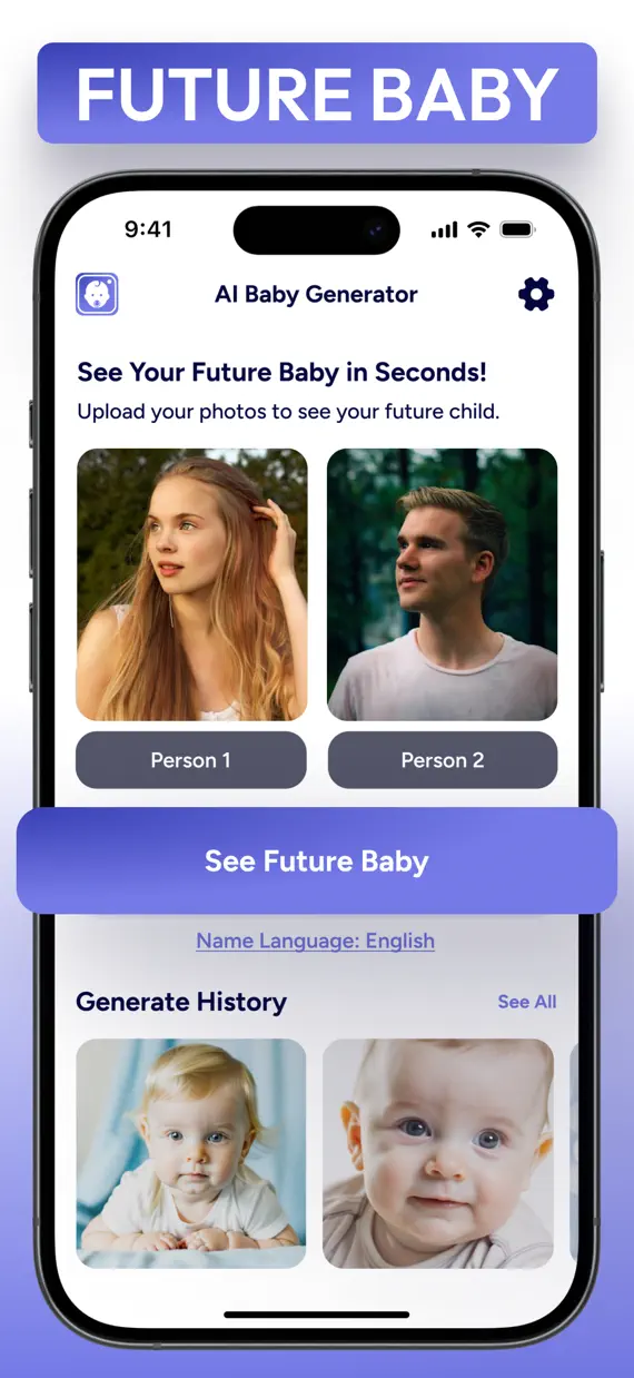 Baby AI Face: BabyFuture screenshot 2