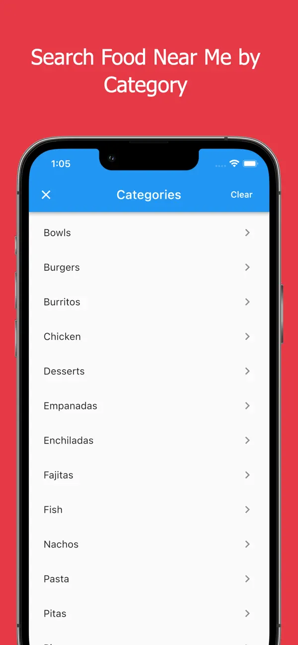 MenuScouter app screenshot showing dishes recommended by people you follow