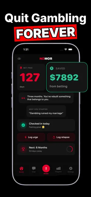 NOMOR - Quit Gambling screenshot 1