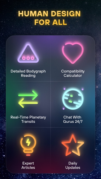 Humanify - Human Design iPhone app afbeelding 3