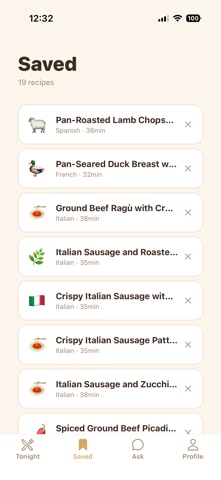 Roux - AI Dinner Assistant screenshot