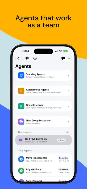 Team AI: Agents & Local LLMs screenshot 7 of 8