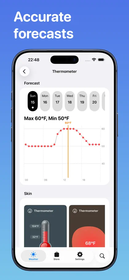 Screenshot 3 di 6 di Weather Bot: Alerts and Radar