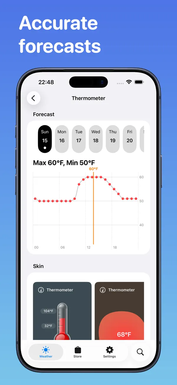 #3. Weather Bot: Alerts and Radar (iOS) بواسطة: LionsApp di Nallbati Elton
