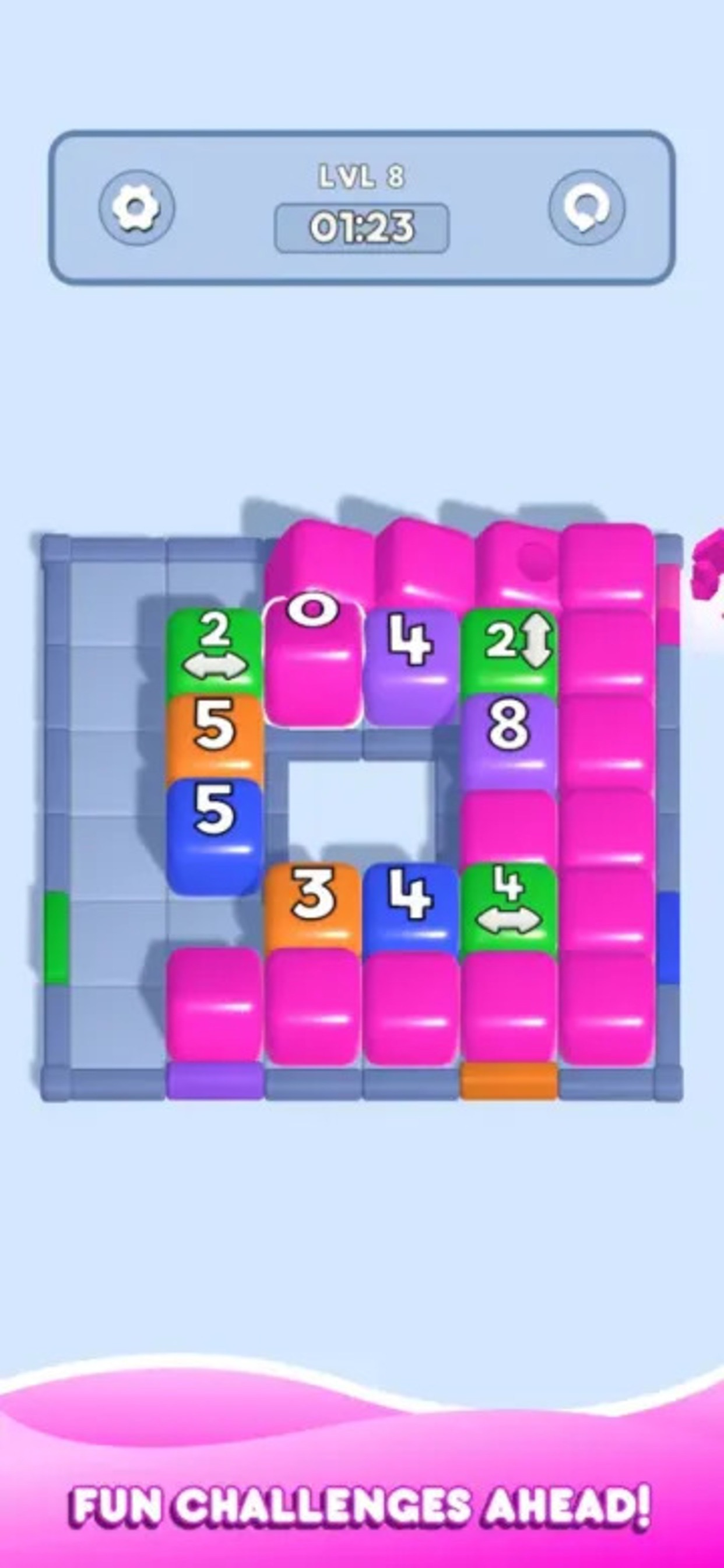 Screenshot 3 of Stretch Cubes 3D