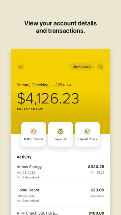 NYMCU Mobile Banking Screenshot