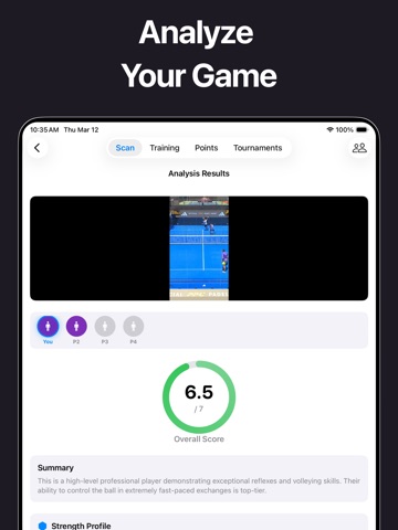 Padel AI iPad screenshot 2