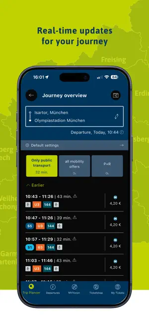 MVV-App screenshot 3