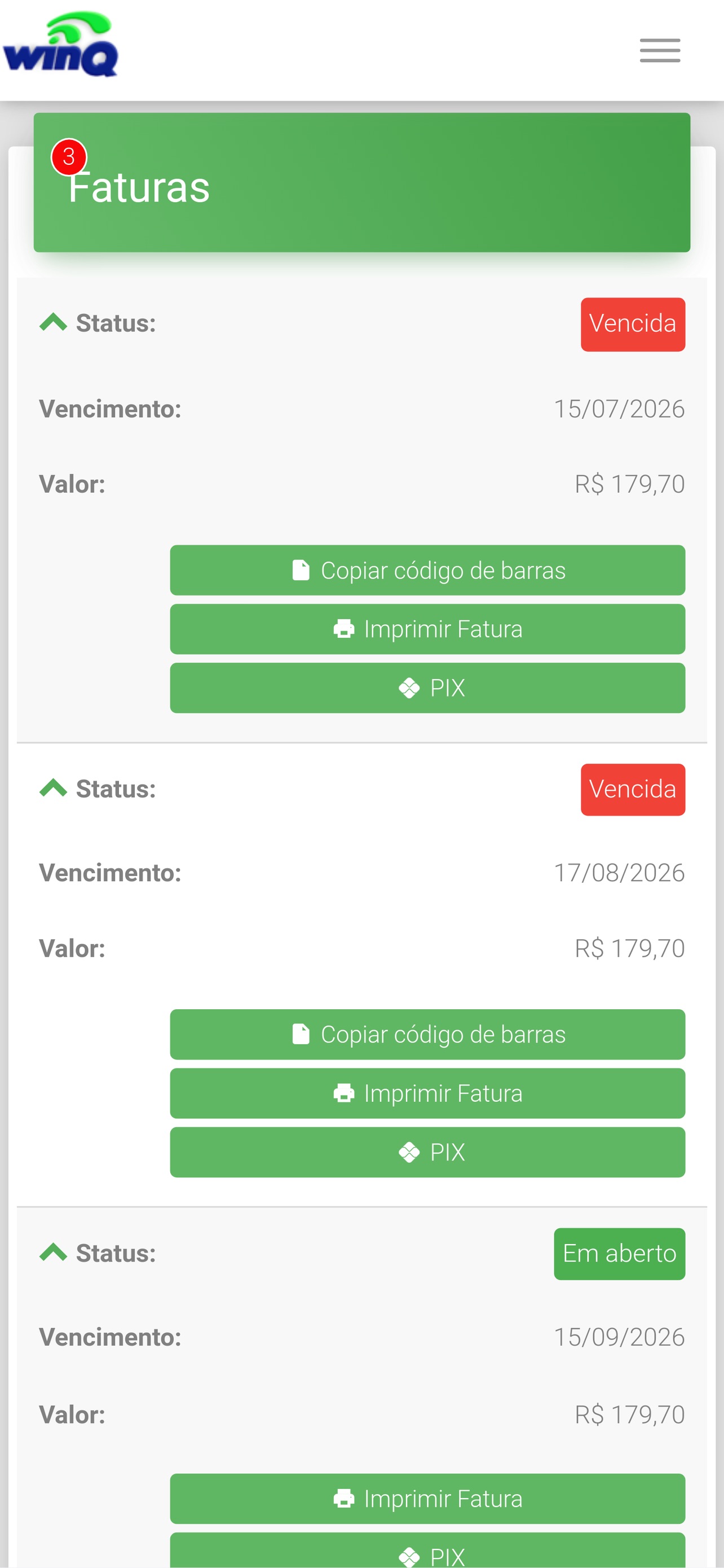 Screenshot 3 of Minha WinQ