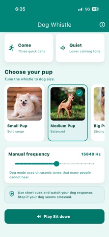 PupWhistle Screenshot 2 of 3