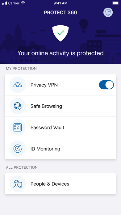 Protect360 Screenshot