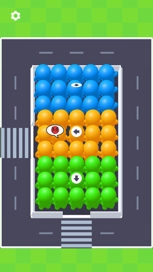 #7. Crowd Escape Puzzle (iOS) 由: Indigo Bunting