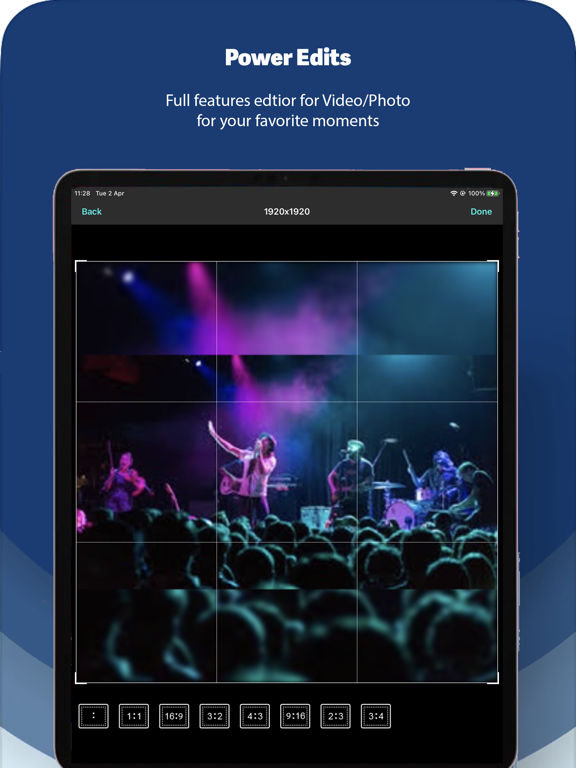 Digital Video Story Maker iPad screenshot 5 - Photo & Video app