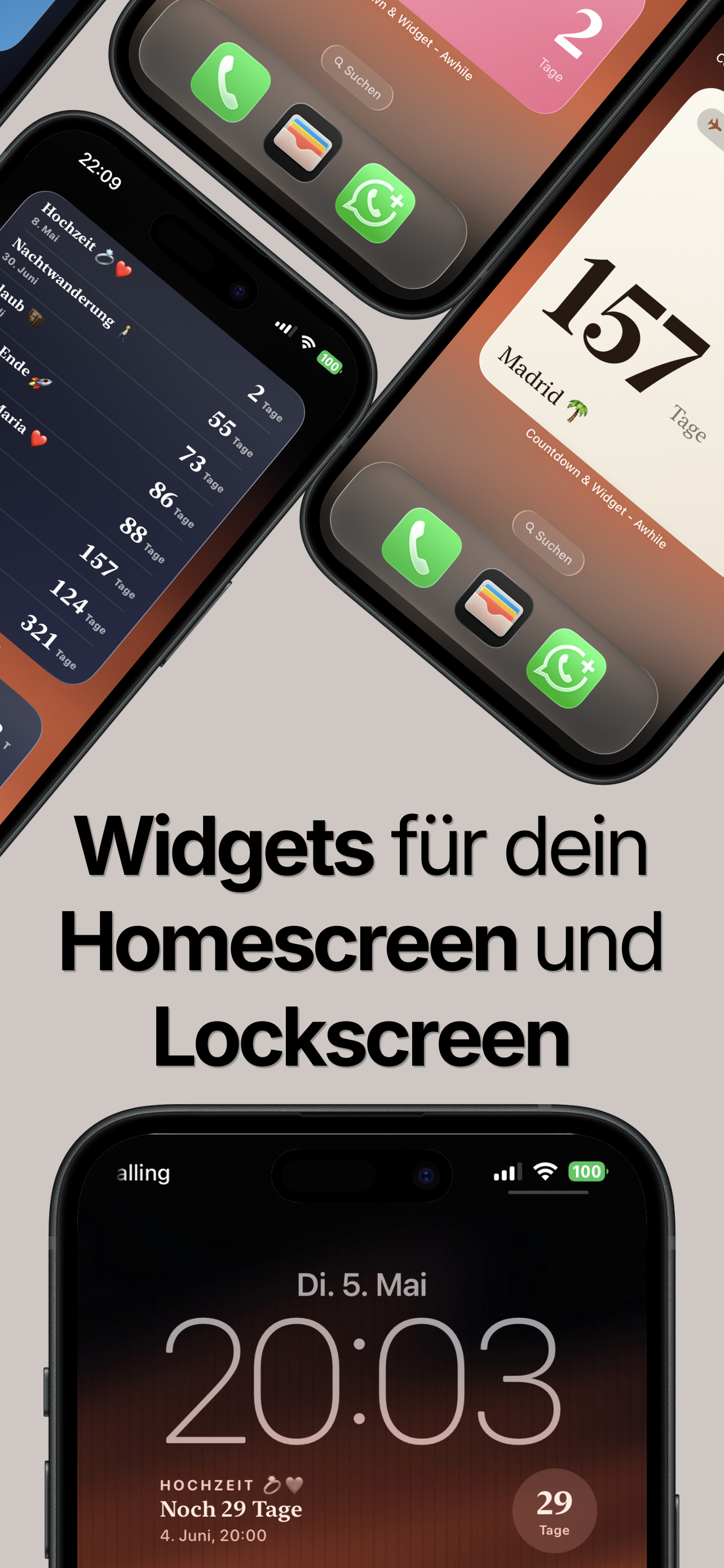 Awhile Countdown & Widget