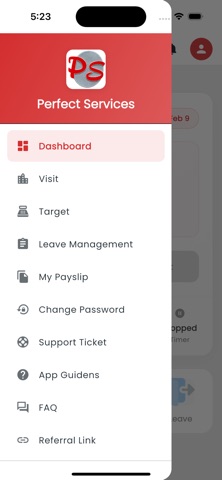 perfect services screenshot