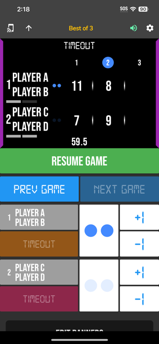BT Pickleball Controller Screenshot 6 of 10