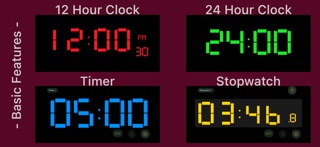 Big Red Clock Screenshot 1 of 5