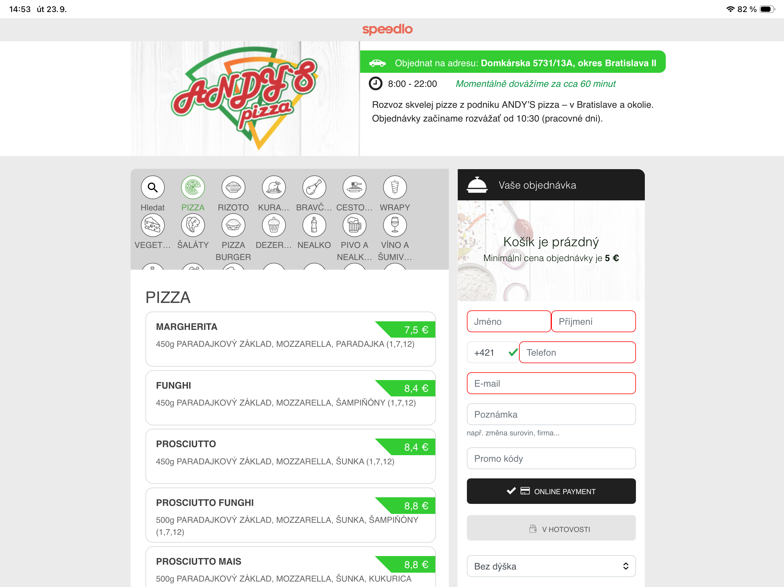 Andys pizza