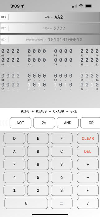 BinaryHexCalc Screenshot 8 of 8
