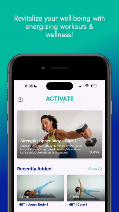 Screenshot 3 of Activate With Amanda App