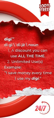 digiFREE iPhone screenshot