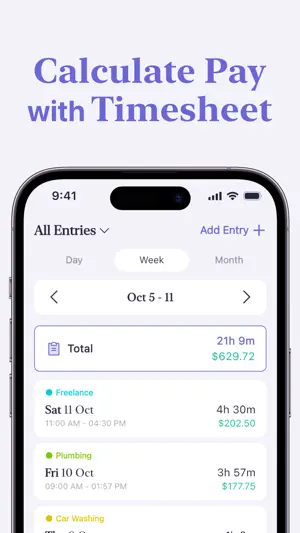 Work Hours Tracker - Clock In screenshot 3