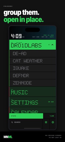 Mnml: Minimal Launcher Screenshot 3 of 4