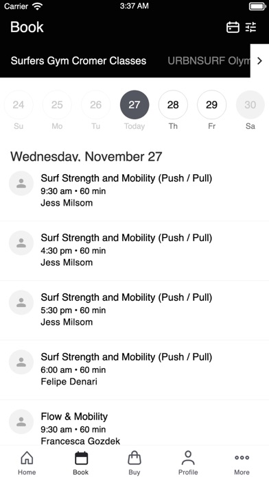 Screenshot #2 pour Surfers Gym