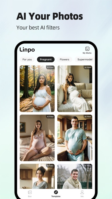 Linpo: Photo Dance & AI Filter Screenshot