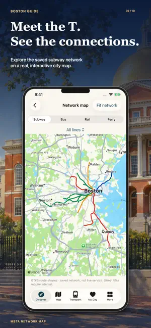 Boston Guide and Subway map screenshot 4