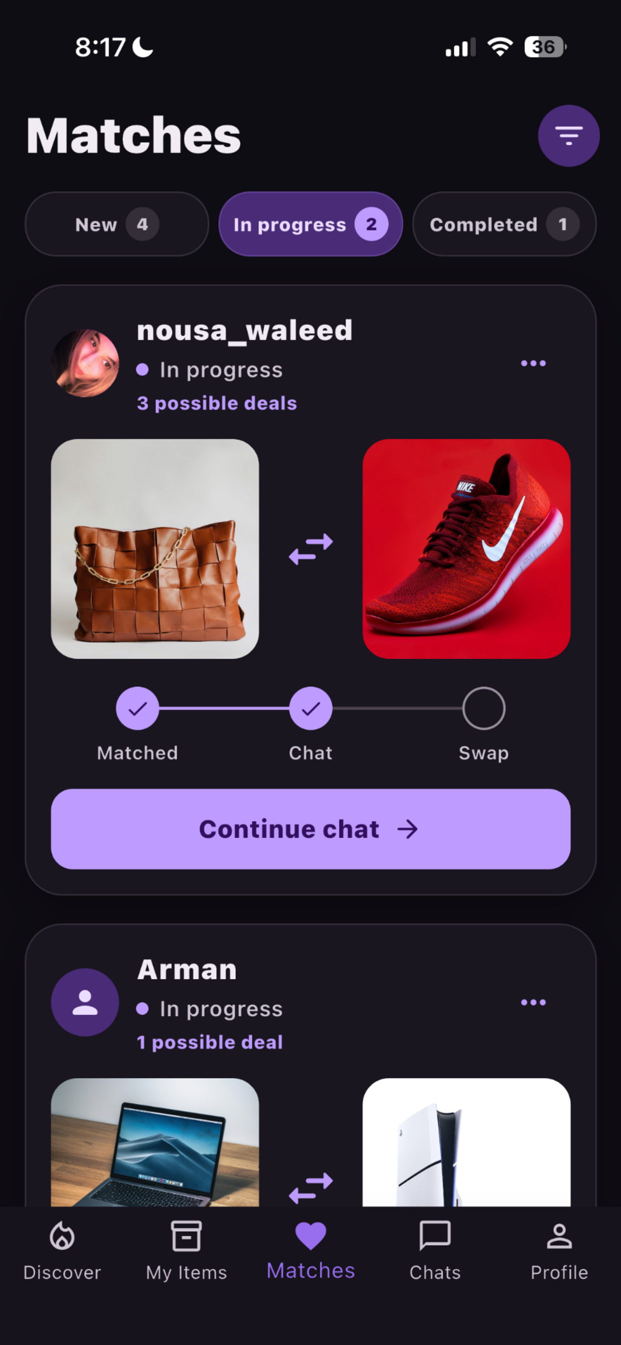 Swappy: Swap Your Items screenshot 5