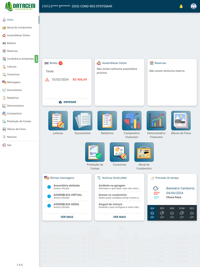 DATACENI Condomínios