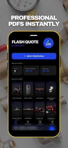 Flash Quote Plumbing Screenshot 3 of 7