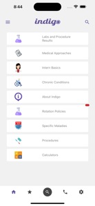 Indigo - Medical Reference screenshot #1 for iPhone