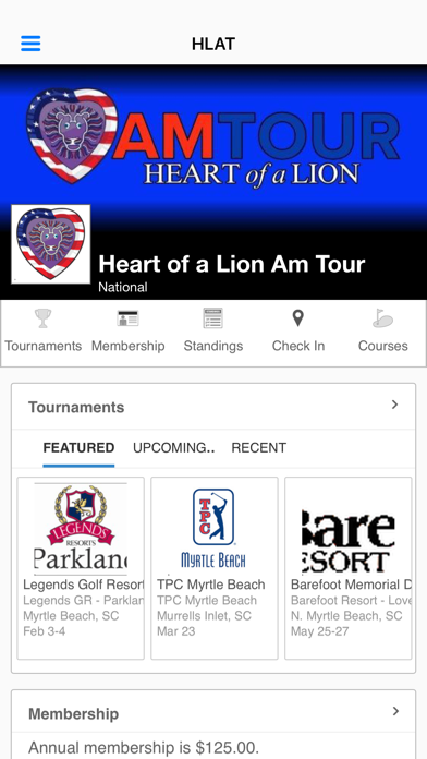 Pin High Amateur Tour Screenshot