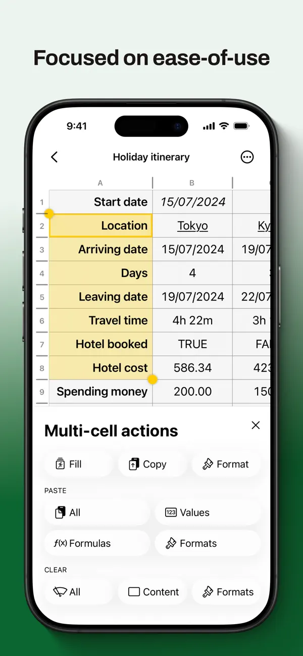 Screenshot #3 pour EasySheet