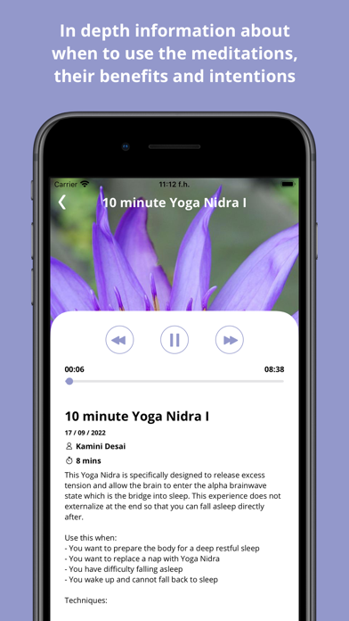 I AM Being - Yoga Nidra 4 Rest Screenshot