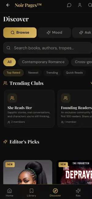 Noir Pages™ screenshot 3